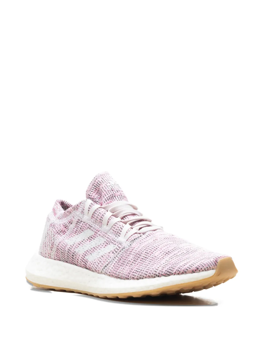 adidas Pureboost Go gestreepte sneakers Roze
