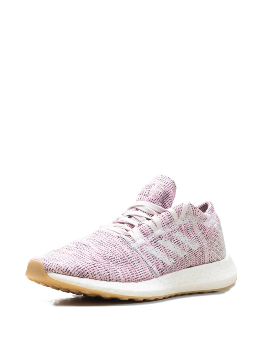 adidas Pureboost Go gestreepte sneakers Roze