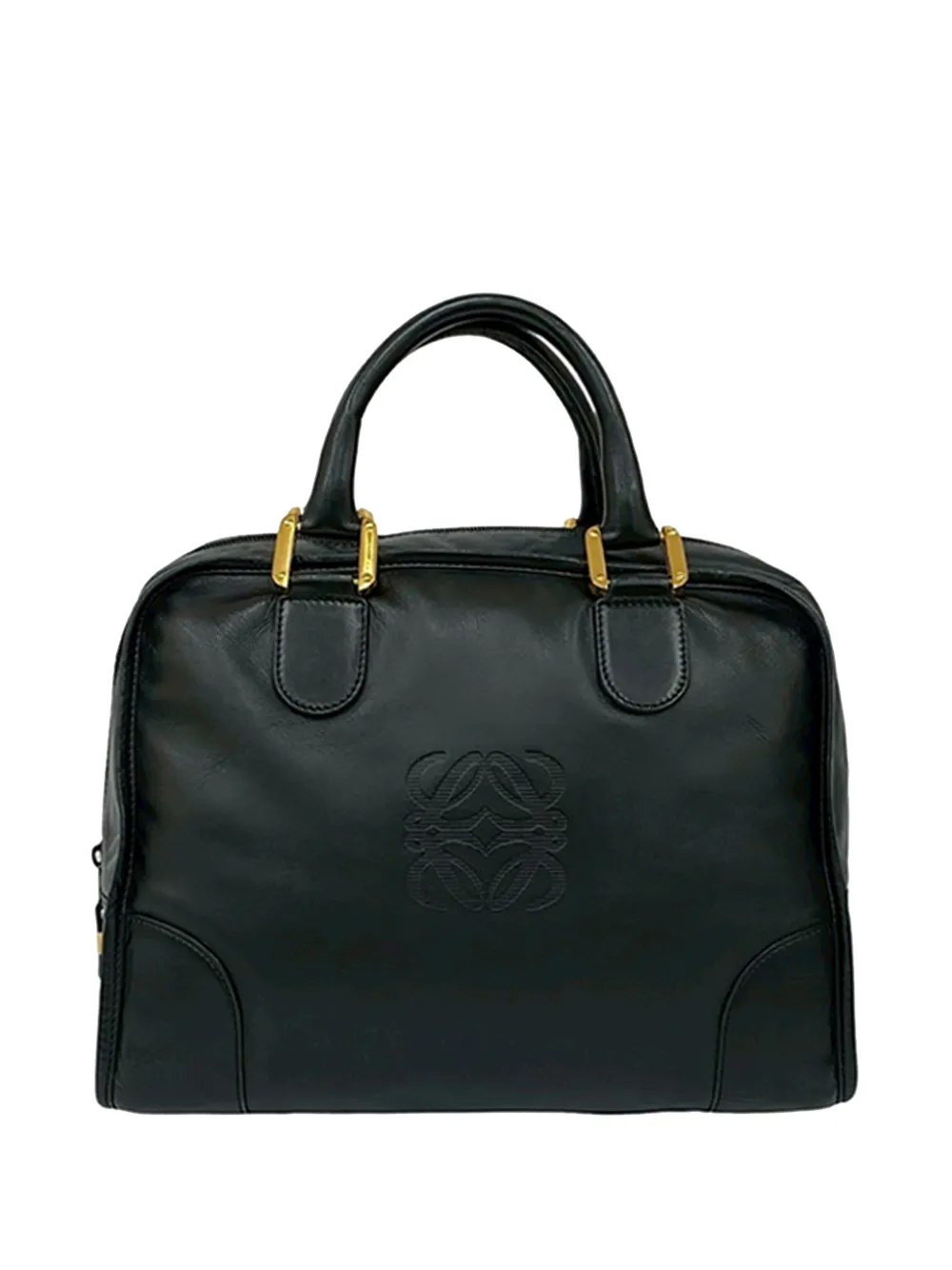 Loewe Pre-Owned 2000-2025 Leather Amazona 32 handbag - Nero