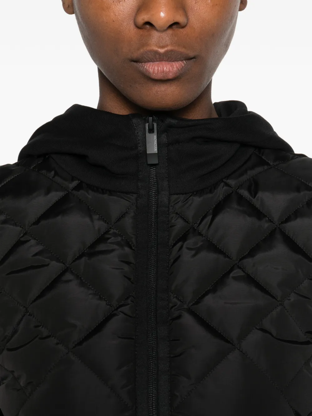 Moncler Jack met capuchon Zwart