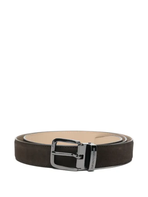Emporio Armani buckle leather belt