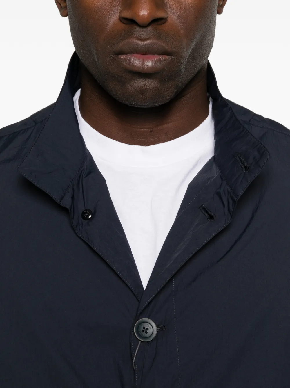 Herno Jas met knopen Blauw