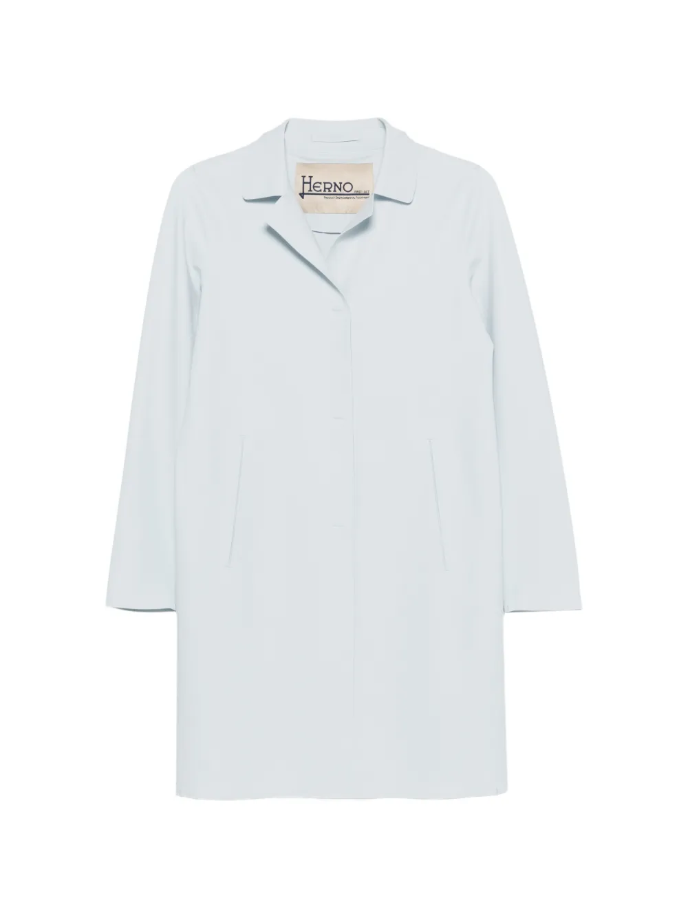 Herno button coat - Blu