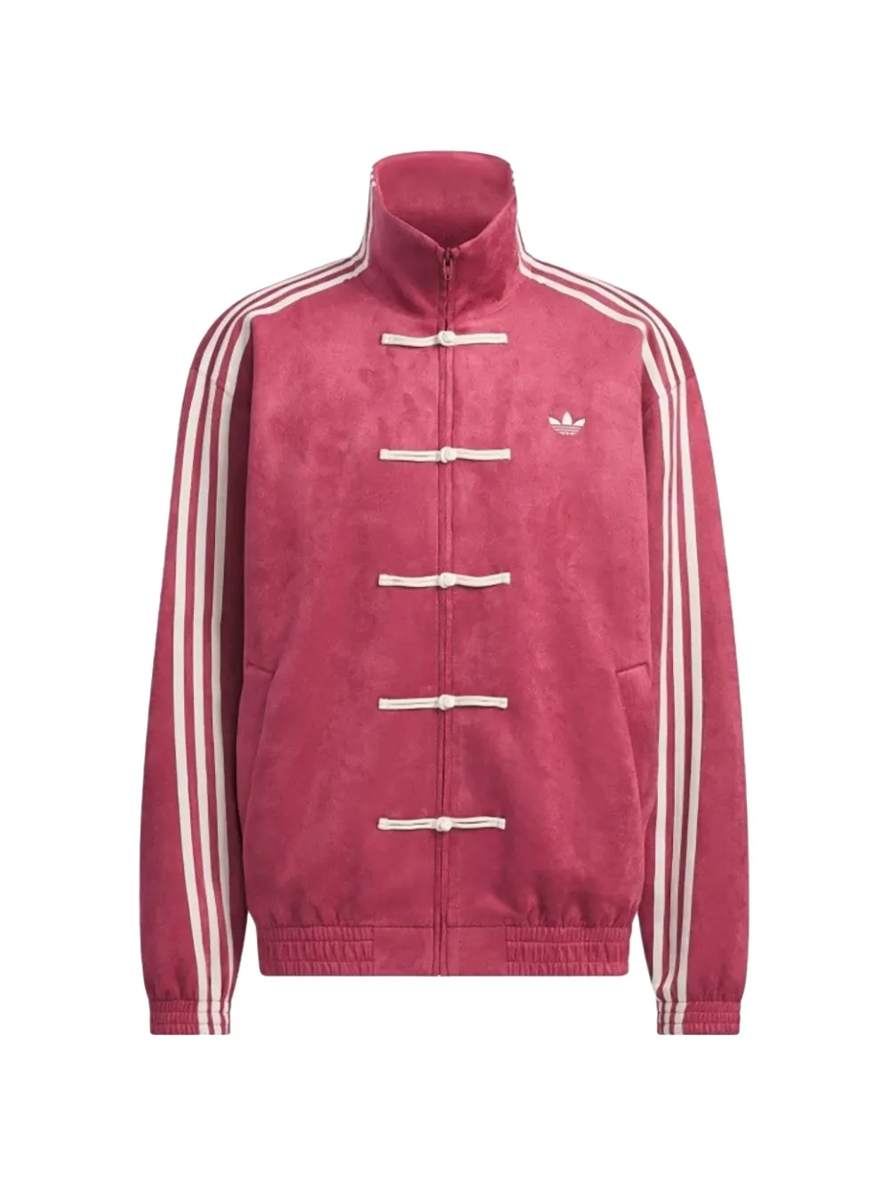 adidas stripes chinese track jacket - Rosso