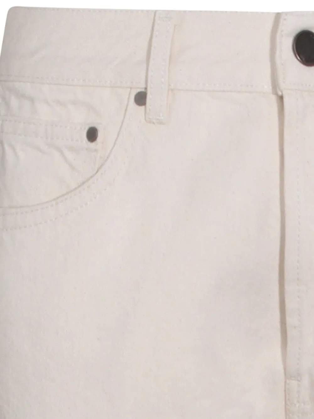 Lardini Jeans met knopen Beige