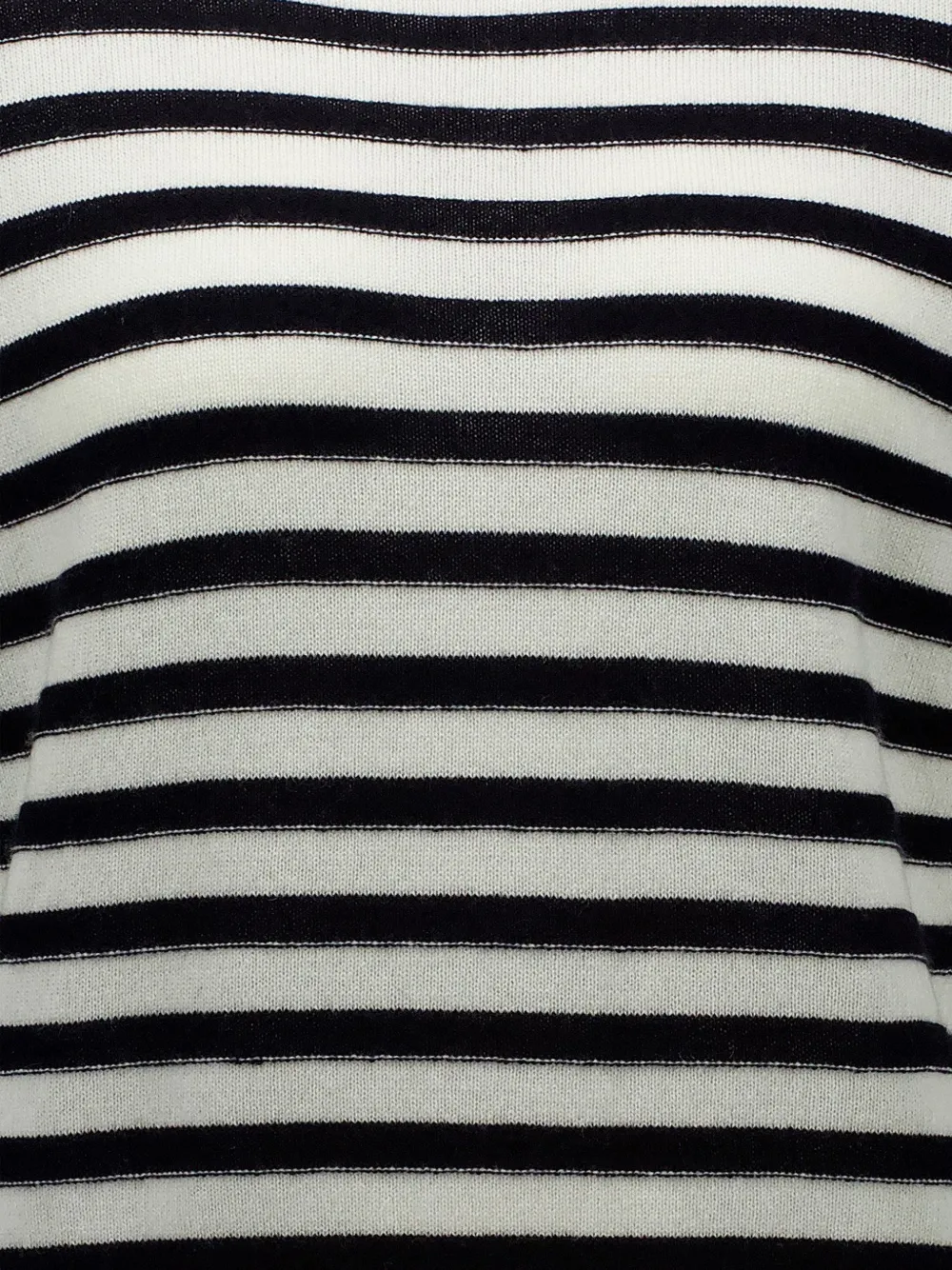Striped Short-Sleeve Sweater