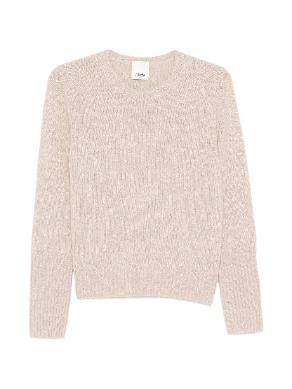 Allude round-neck sweater - Toni neutri