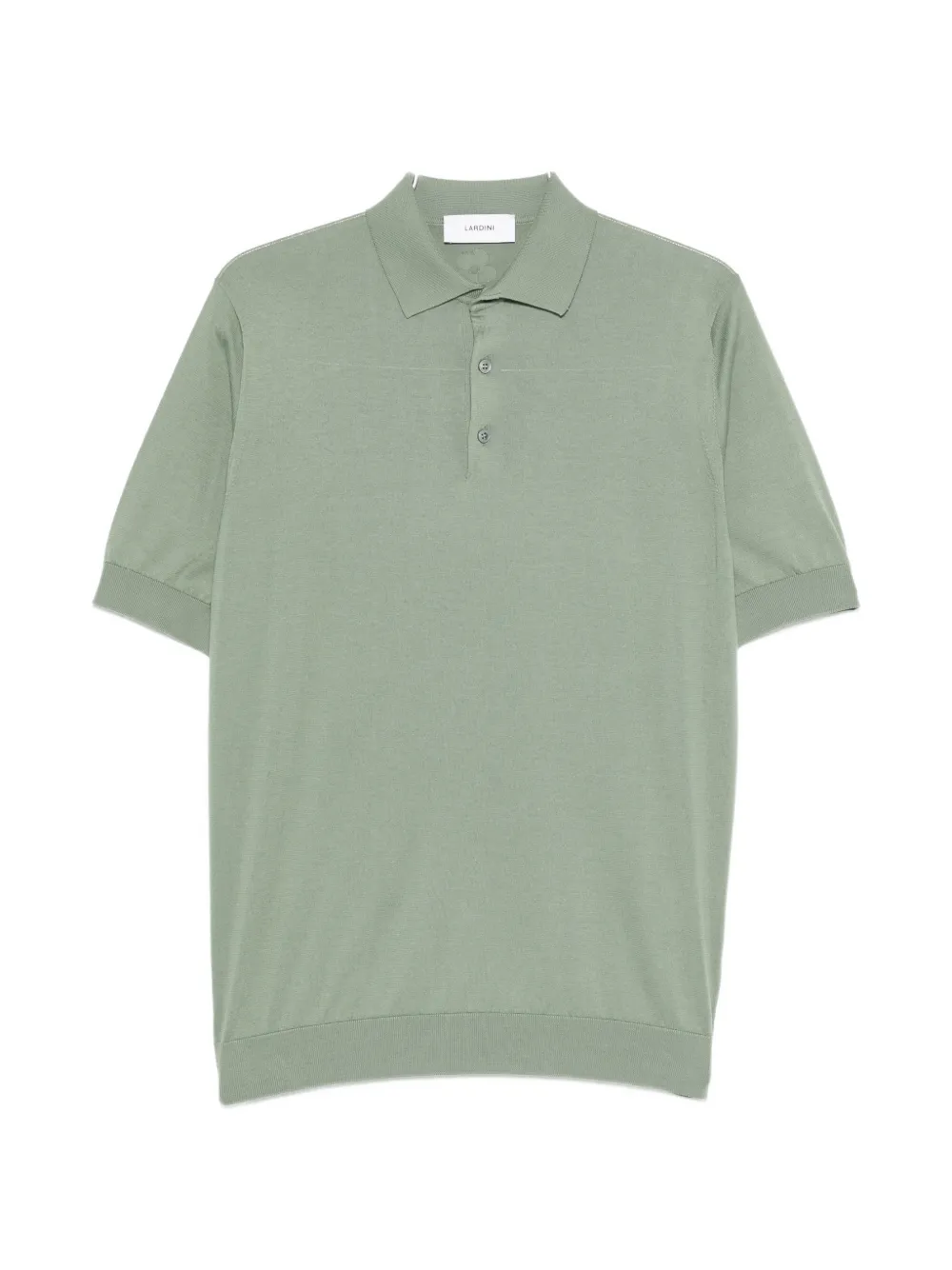 Lardini buttoned polo shirt - Verde