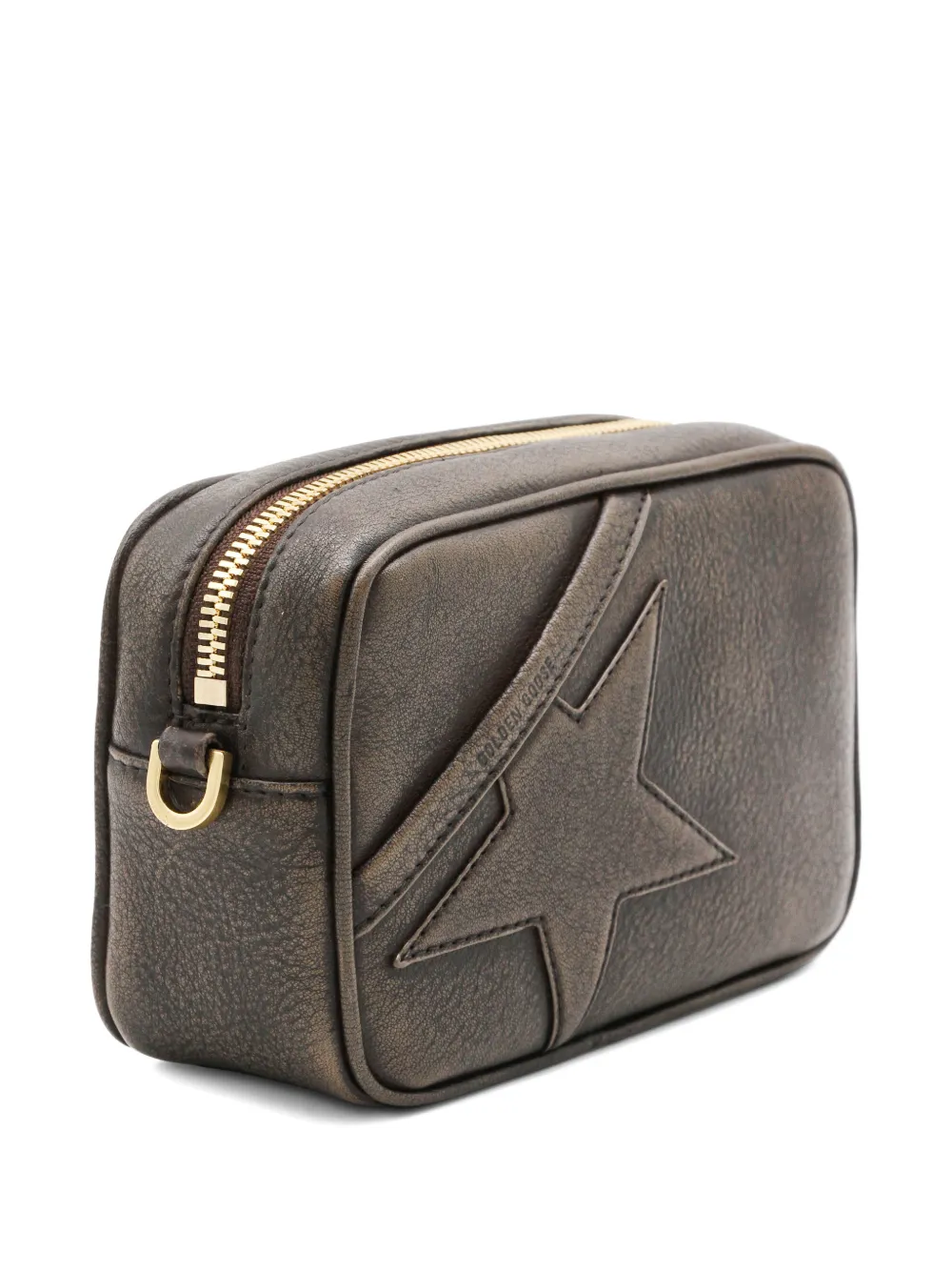  Golden Goose Bolso De Hombro Star Mini Con Cadena - Marrón 