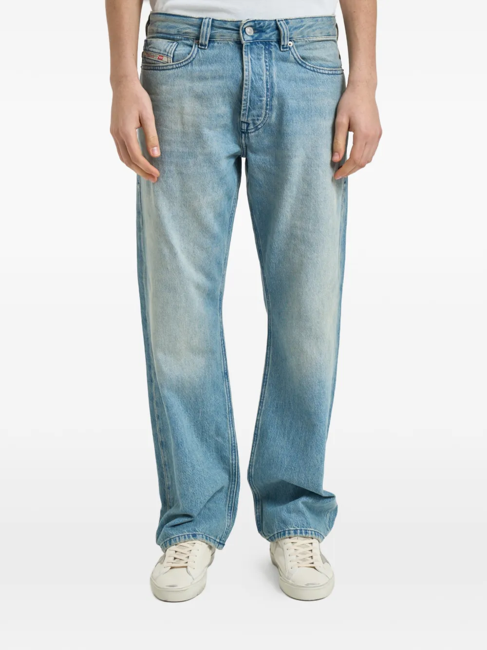 Diesel 1980 D-eeper button-fastening jeans - Blu