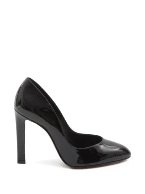 Christian Louboutin 100mm Miss Z pointed-toe Leather Pumps | Black