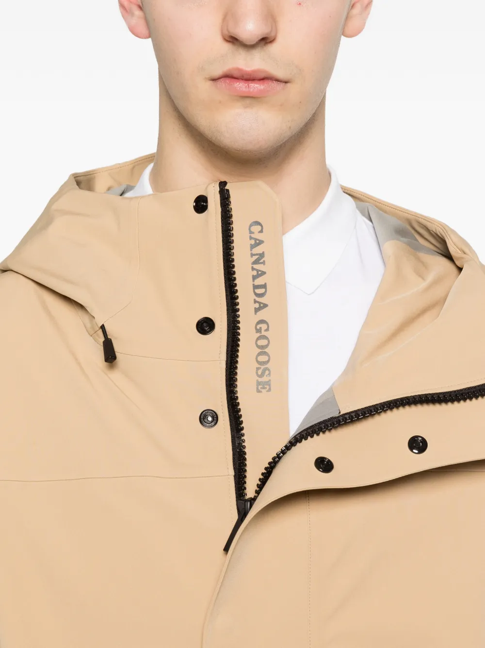 Canada Goose Rupert jack met capuchon Beige