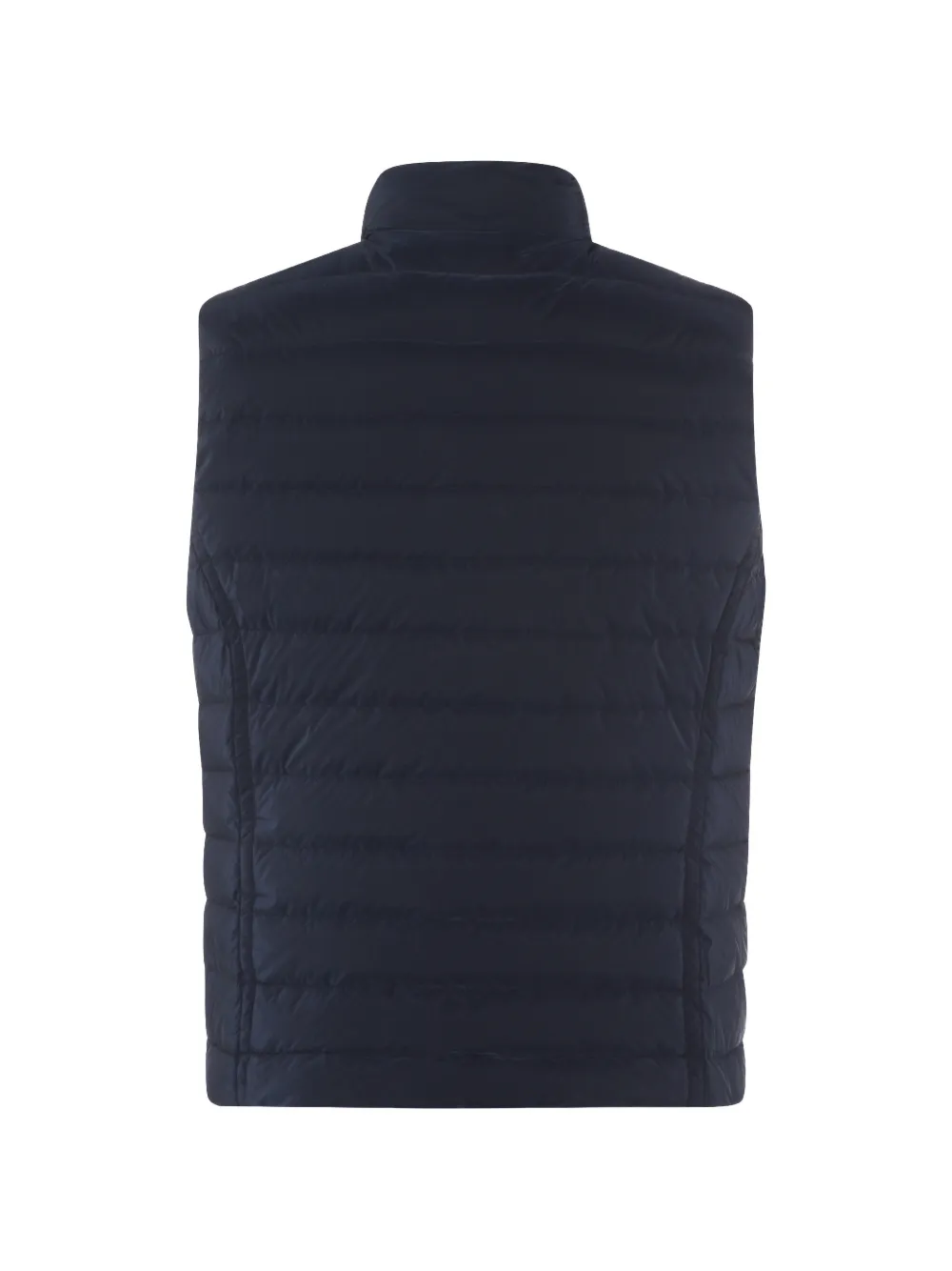 Moorer Quilted Zip Gilet - Blue 
