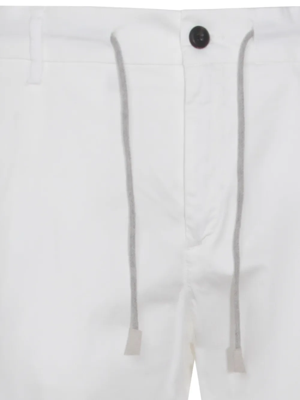  Eleventy Drawstring Trousers - White 