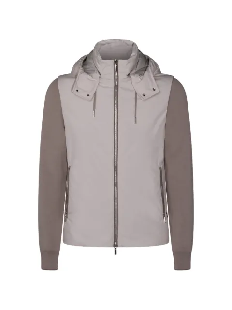 Moorer 후드 집업 재킷