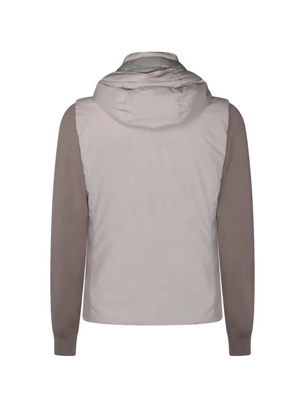 Moorer Jack met capuchon en rits Beige