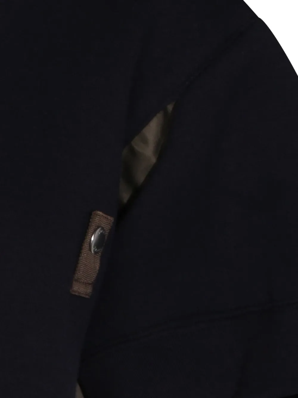  Sacai Panelled Short-sleeve Sweater - Blue 