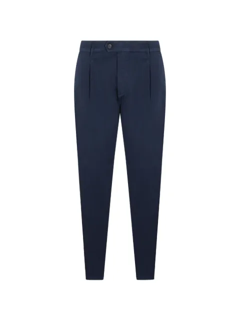 Eleventy button pleated trousers