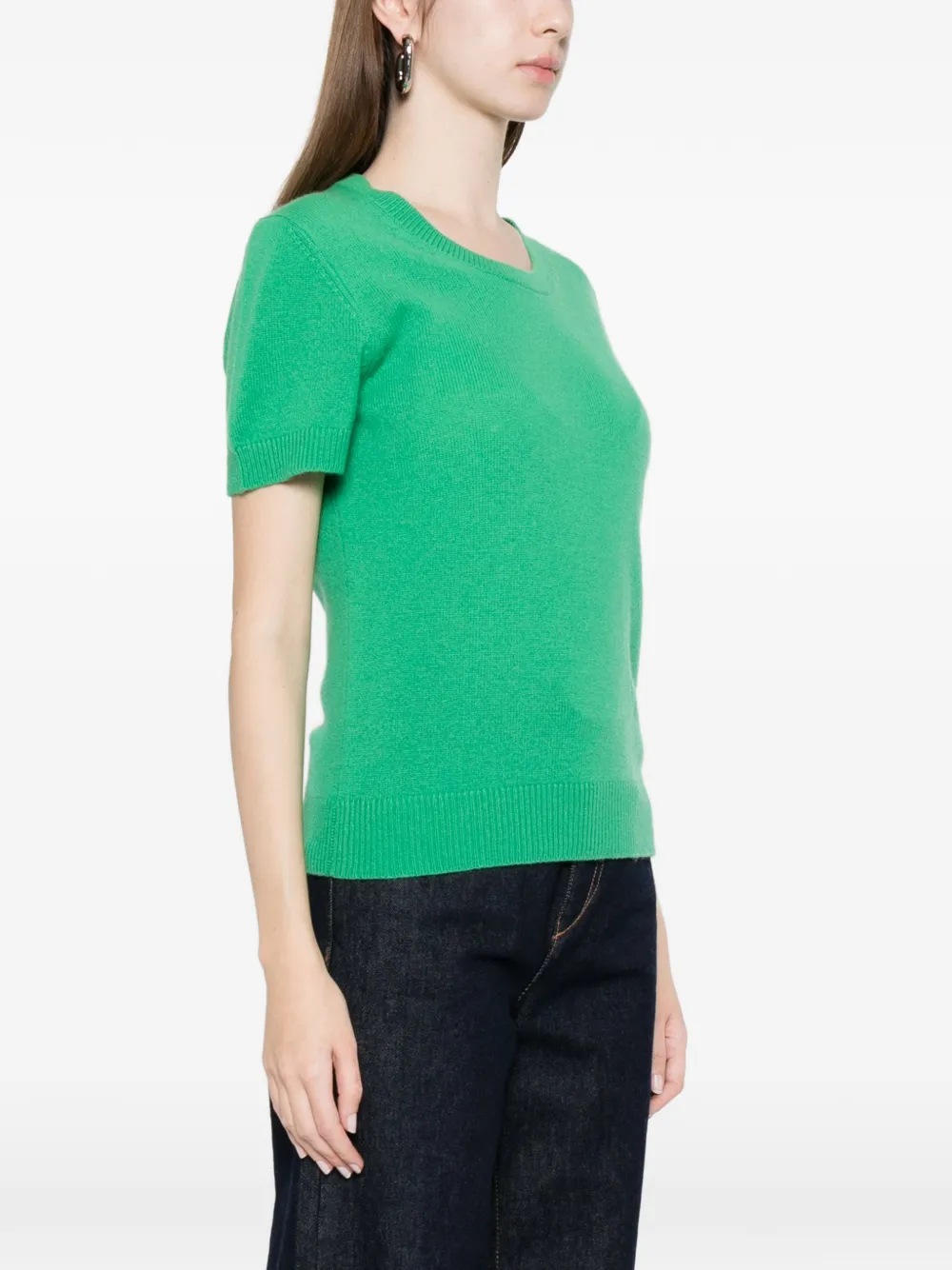  Allude Short-sleeve T-shirt - Green 