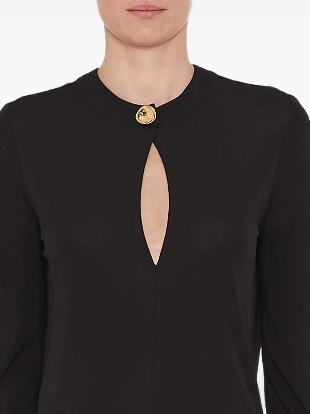  Joseph Fabiola Cut-out Top - Black 