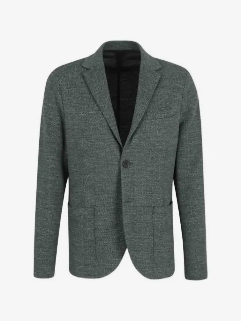 Harris Wharf London single-breasted patch-pocket blazer