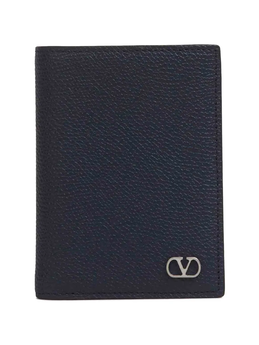 Valentino Garavani logo wallet - Blu