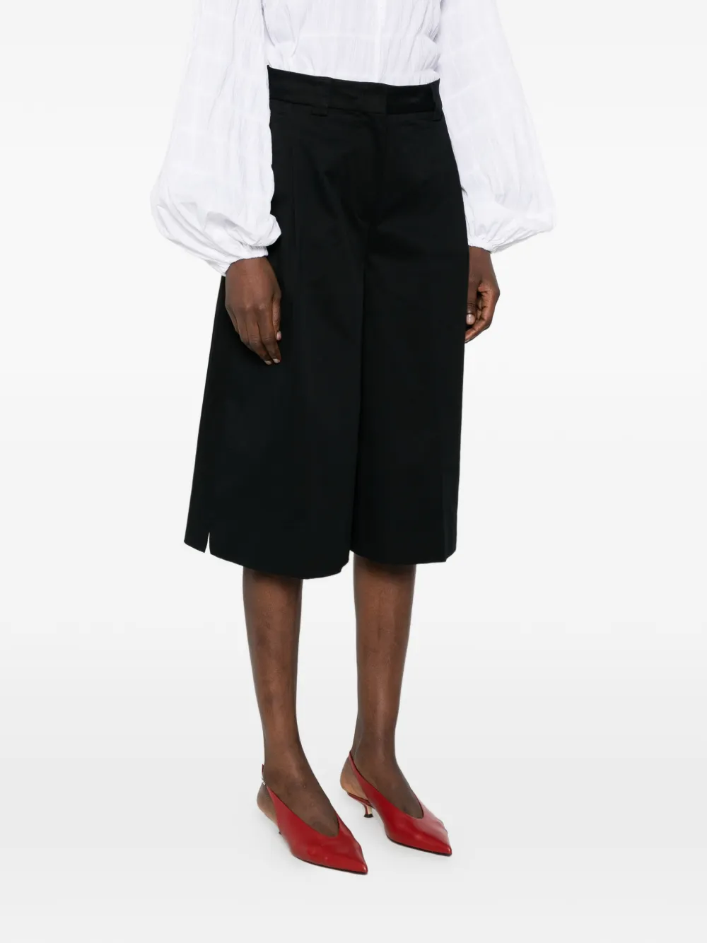  Thelatest Belt-loop Shorts - Black 