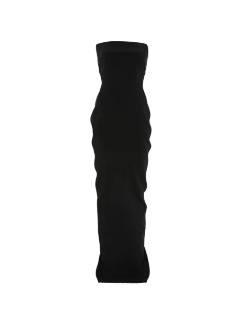 Rick Owens Bustier Gown strapless sculpted maxi dress