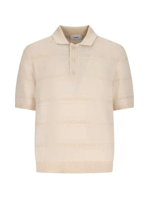 Lardini knit polo shirt