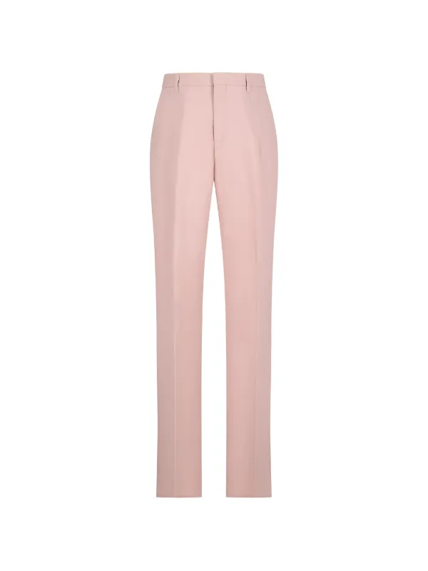 Lardini Buttoned Trousers in Pink