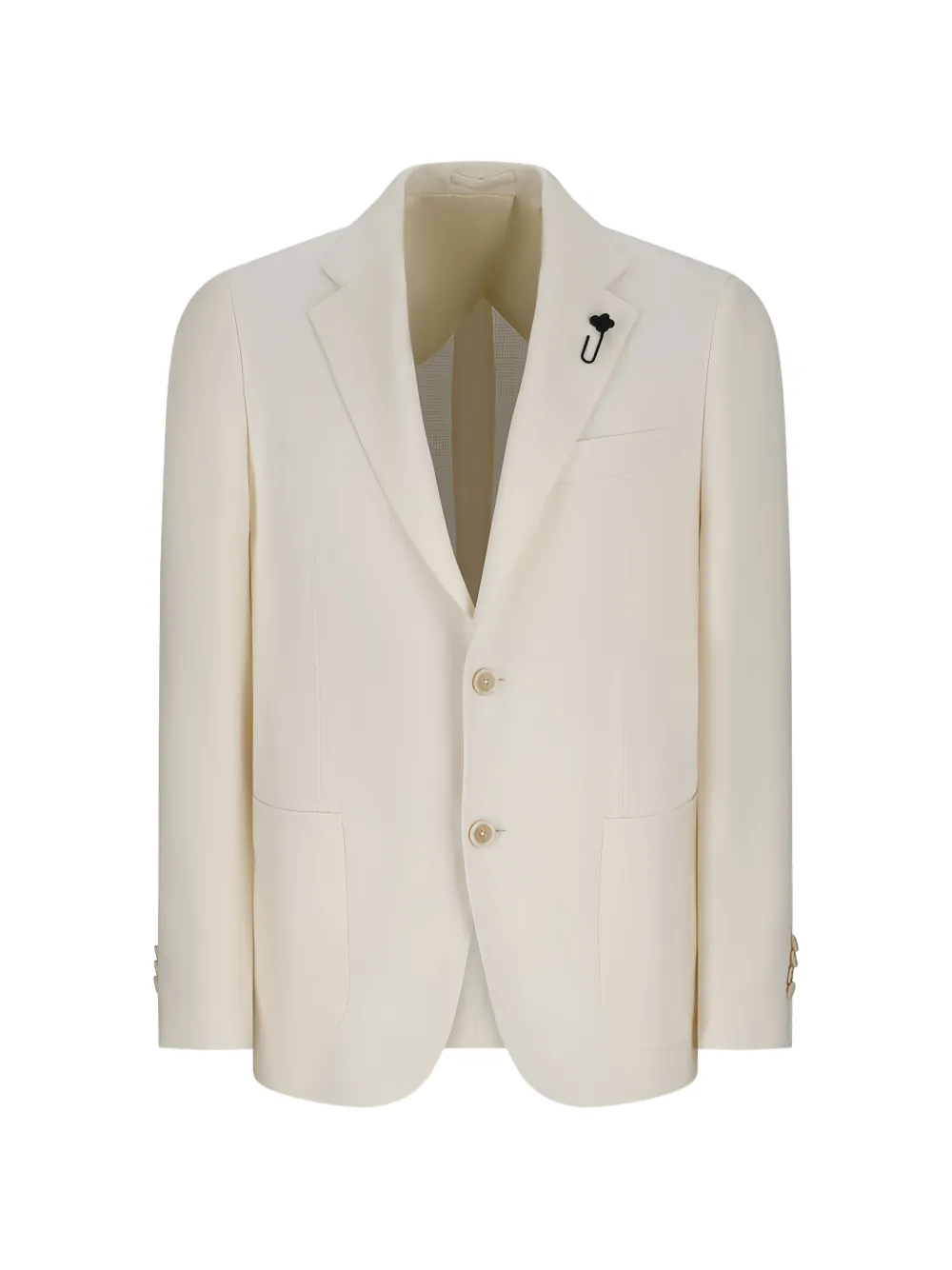 Lardini single-breasted blazer - Toni neutri