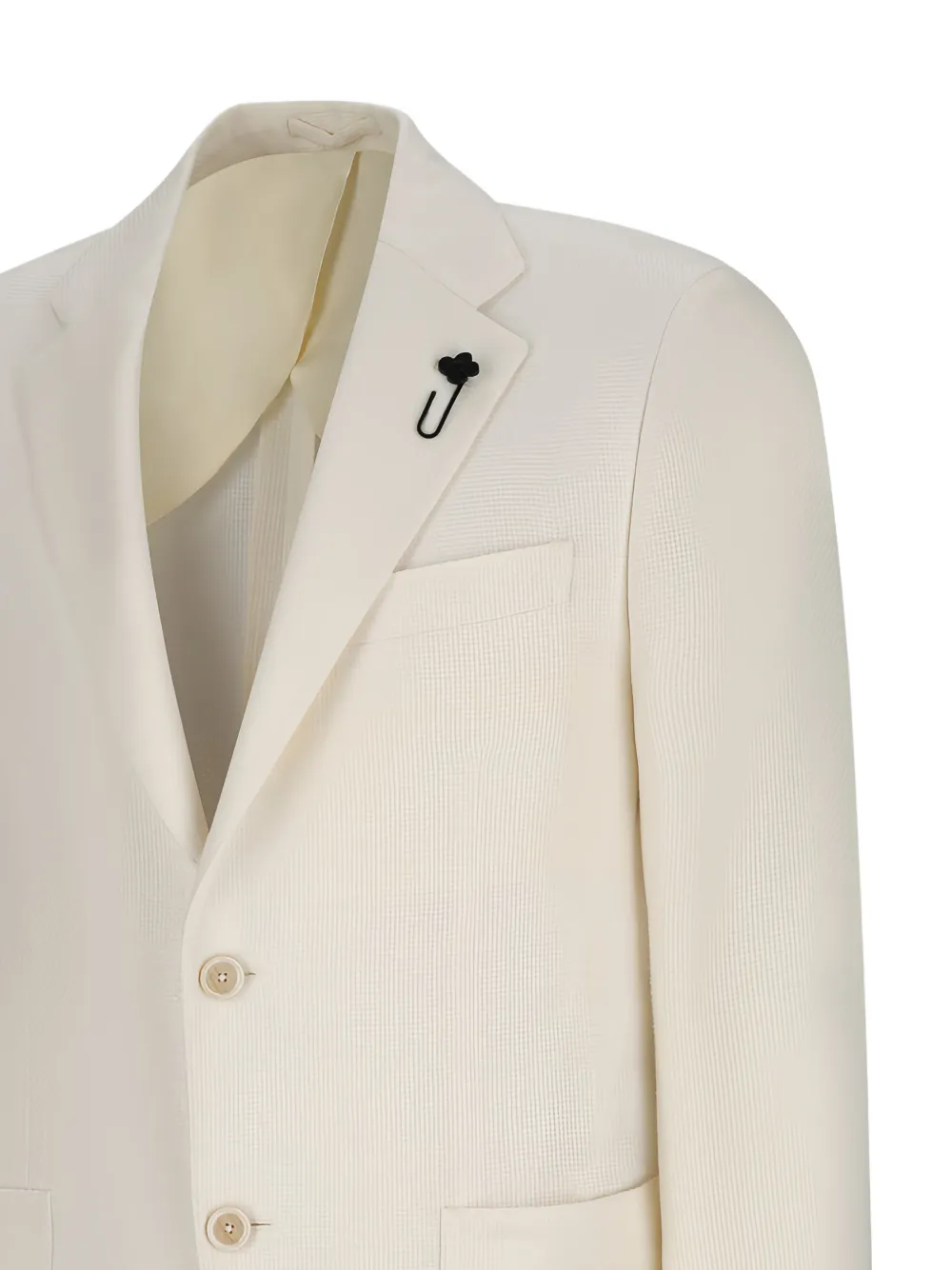  Lardini Single-breasted Blazer - Neutrals 