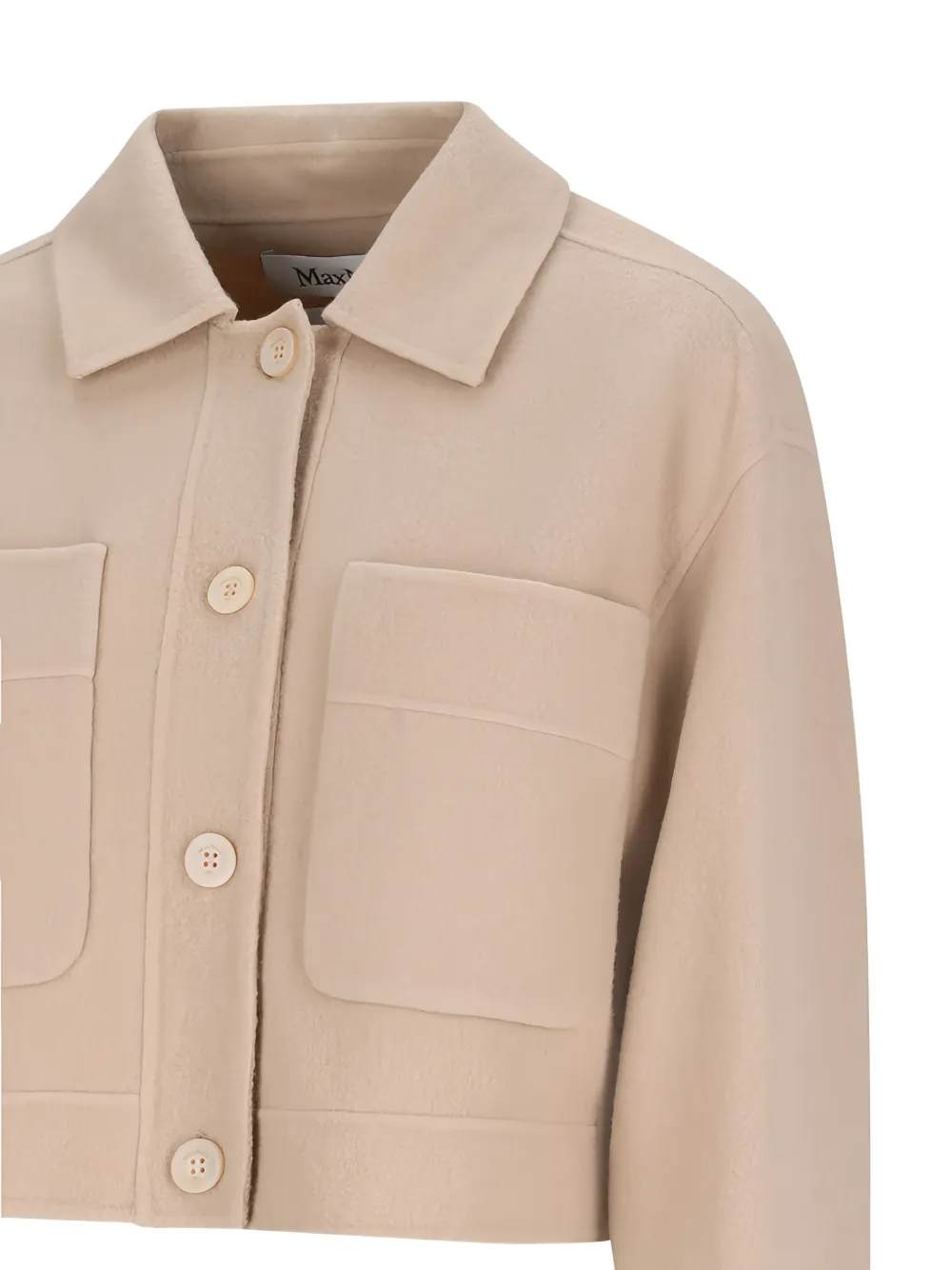  Max Mara Poggio Patch-pocket Jacket - Neutrals 