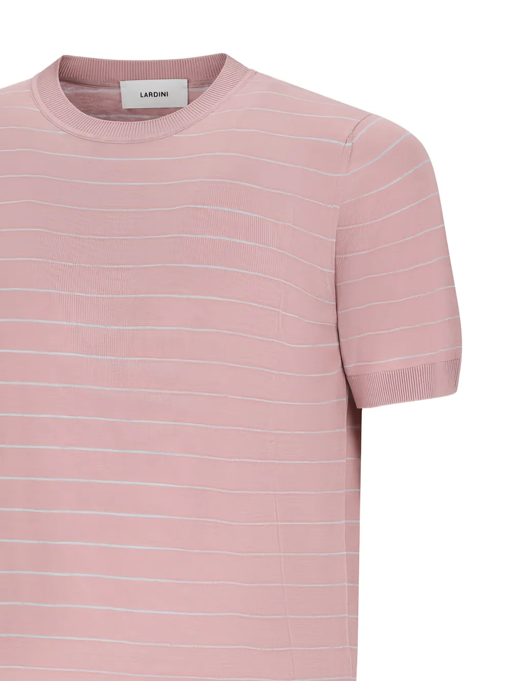 Lardini Gestreept T-shirt Roze