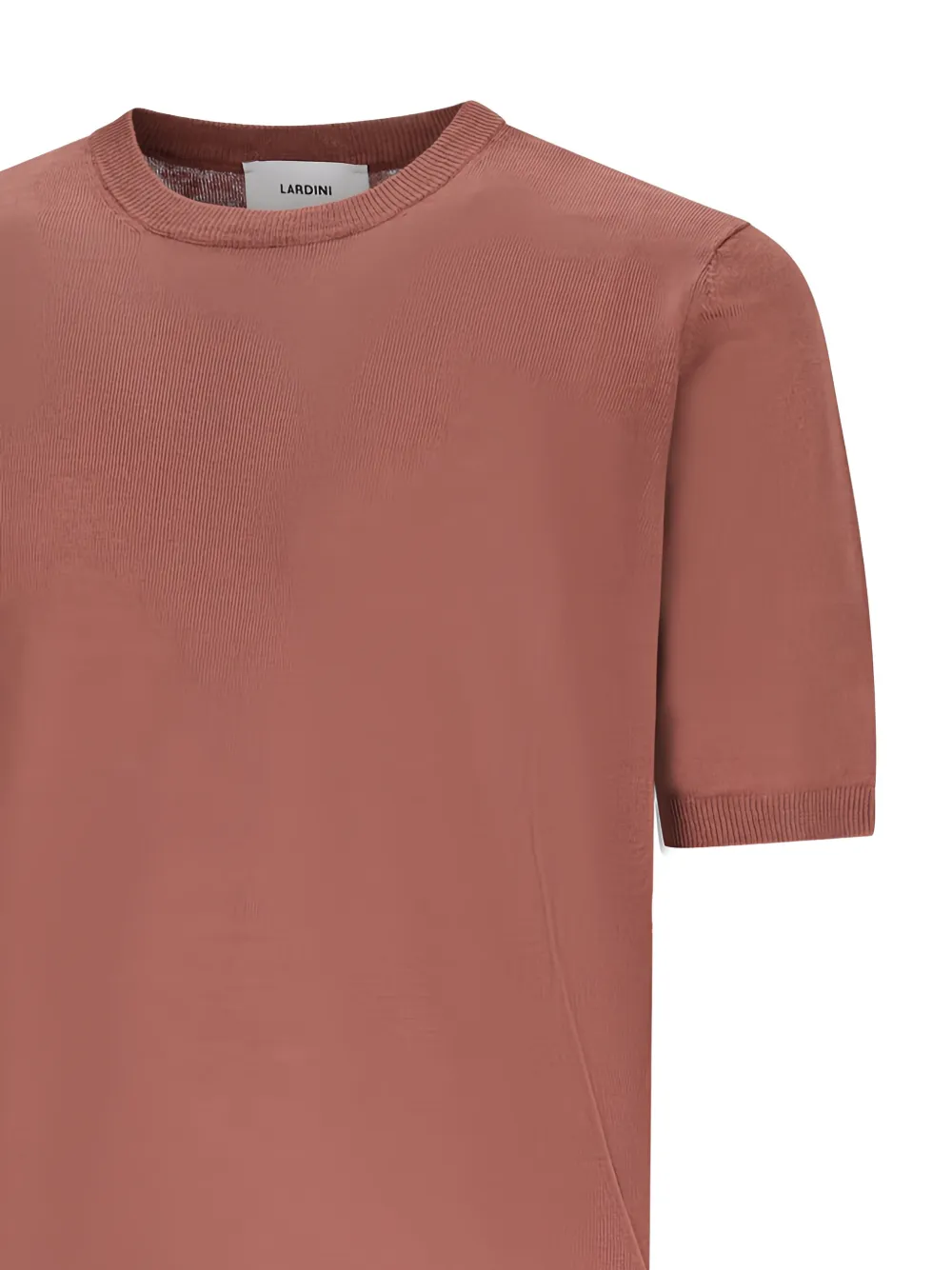 Lardini Gebreid T-shirt Bruin