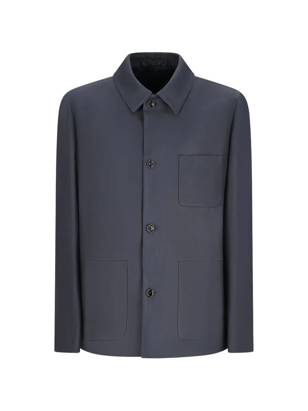 Lardini pocket shirt jacket - Grigio