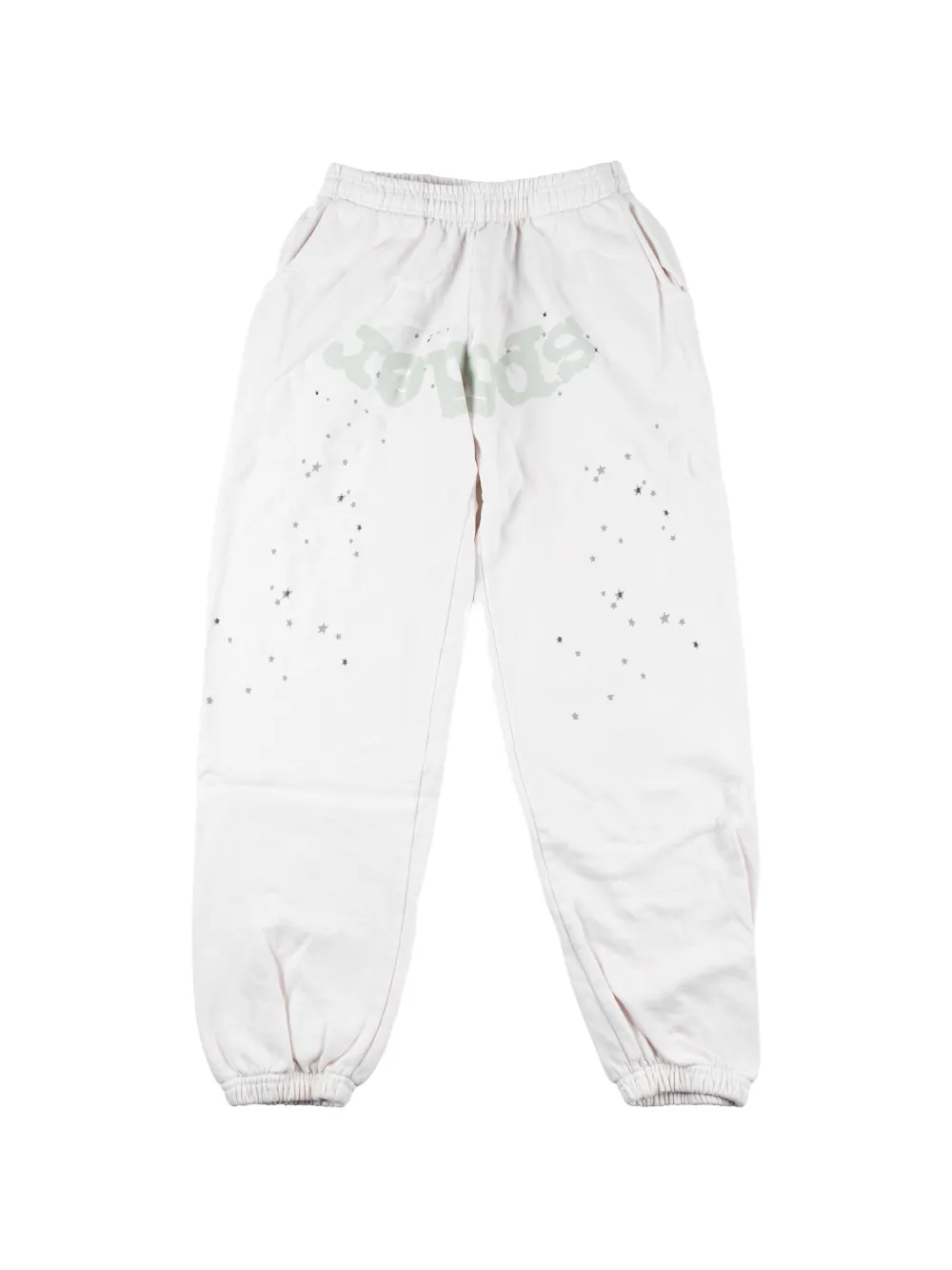 Sp5der Adult "eggshell" Track Pants In White