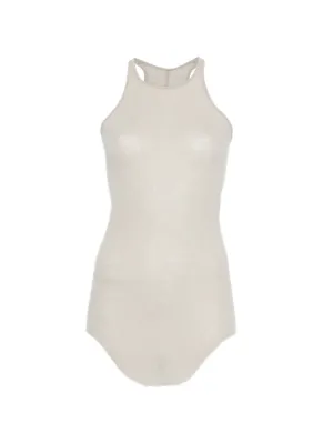 Rick Owens Forever Basic Cotton Tank Top | Grey | FARFETCH