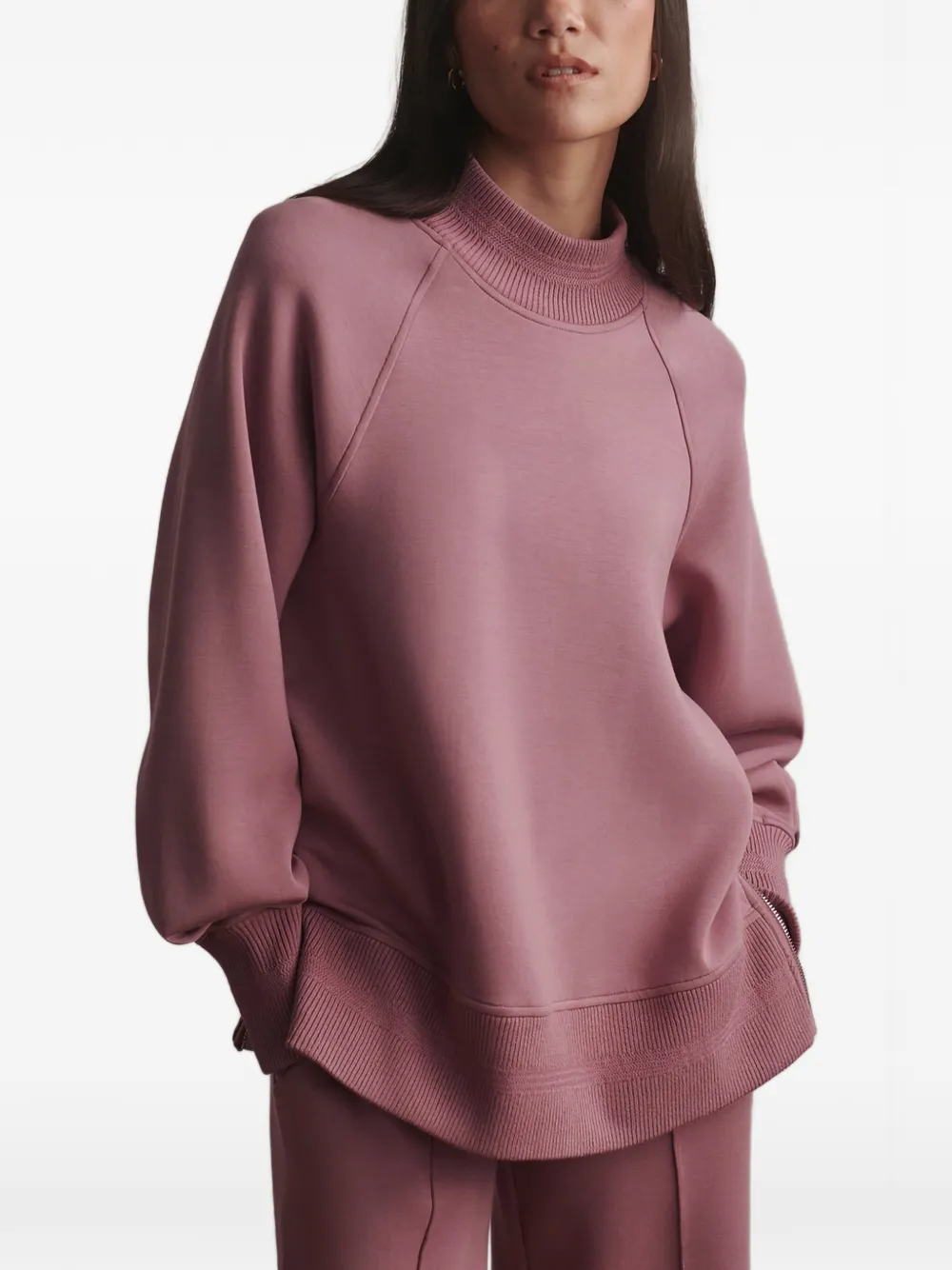  Varley Raglan Boyfriend Sweatshirt - Pink 