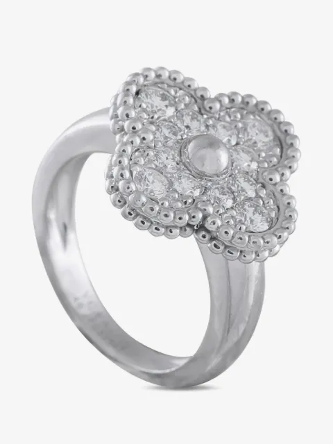 Van Cleef & Arpels خاتم 'ألامبرا' مرصع بألماس