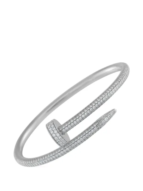 Cartier Juste Un Clou half-pavé diamond bracelet