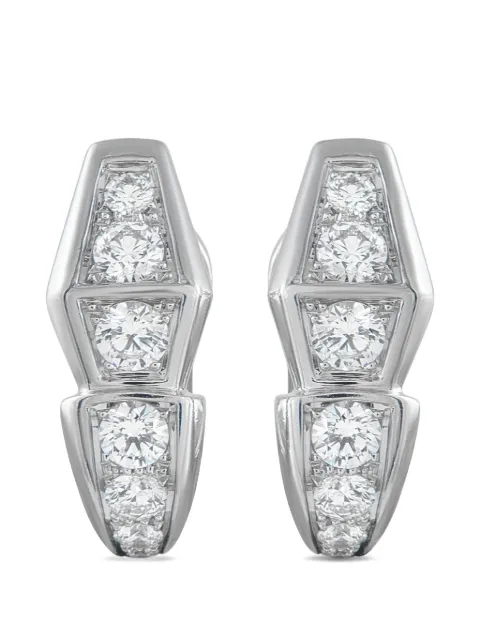 Bvlgari Pre-Owned Serpenti diamond earrings