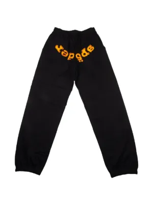 SP5DER Rhinestone Punk V2 Track Pants | Black | FARFETCH GE