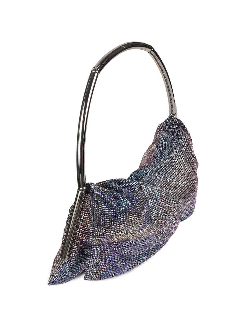 Benedetta Bruzziches Metal Handle Satchel - Purple 