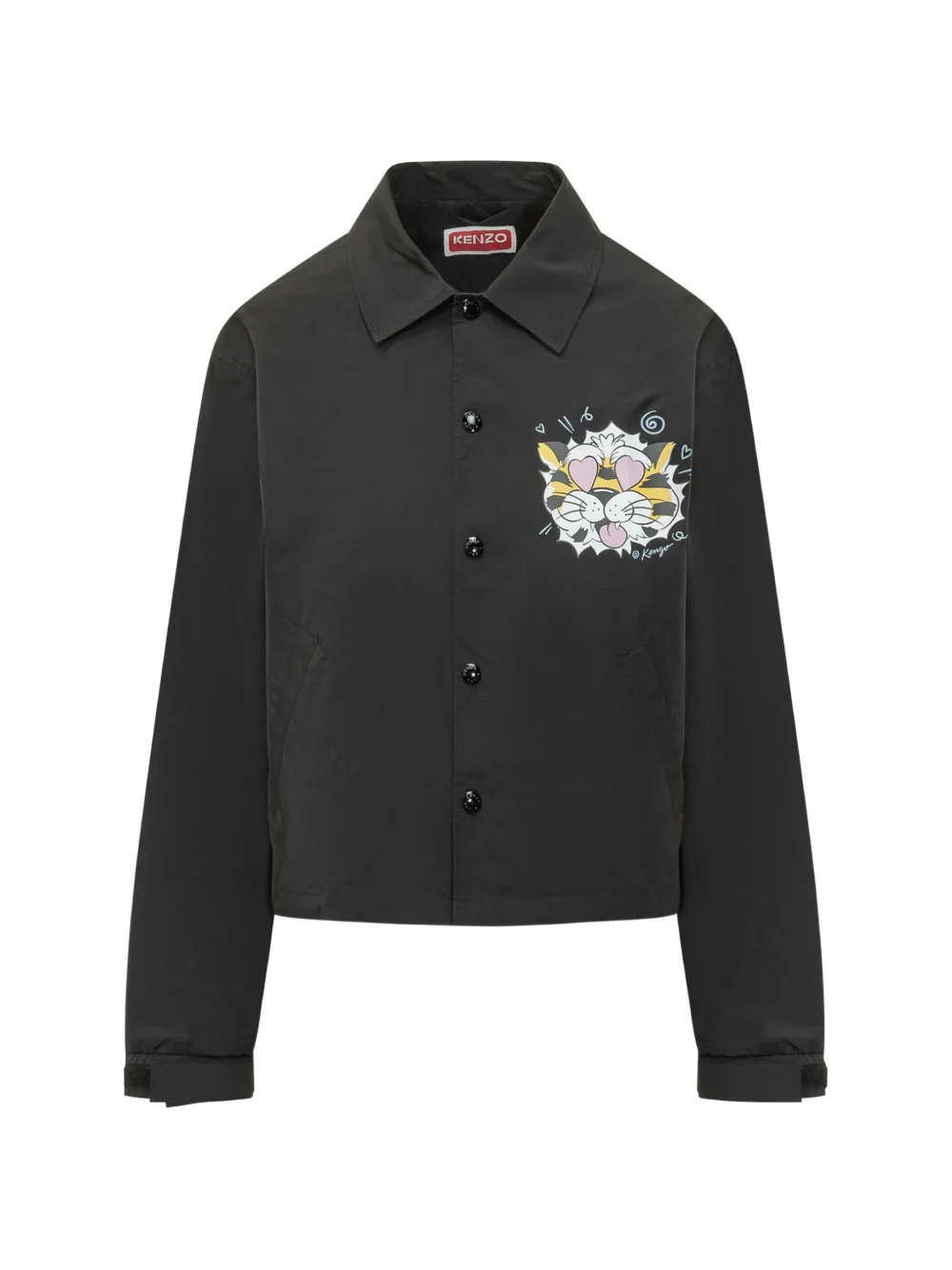 Kenzo graphic coach jacket - Nero