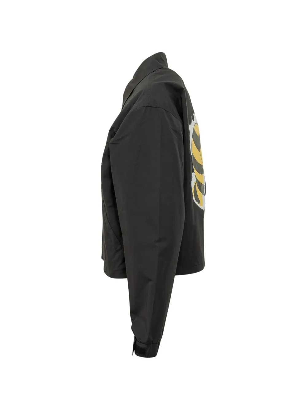  Kenzo Graphic Coach Jacket - Black 