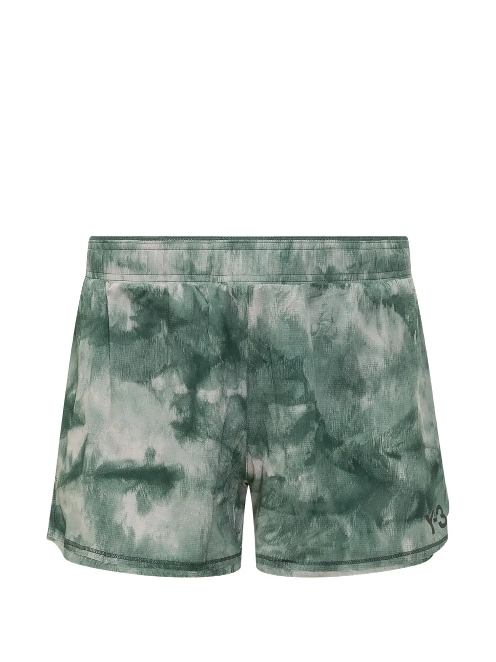Y-3 aop running shorts - Verde