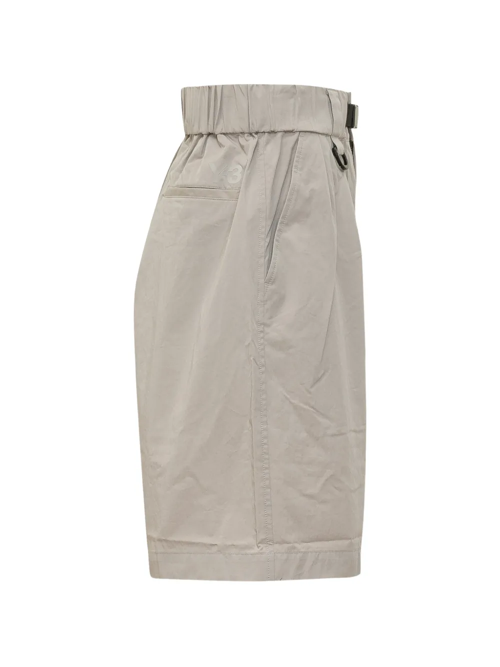  Y-3 Belted Shorts - Neutrals 