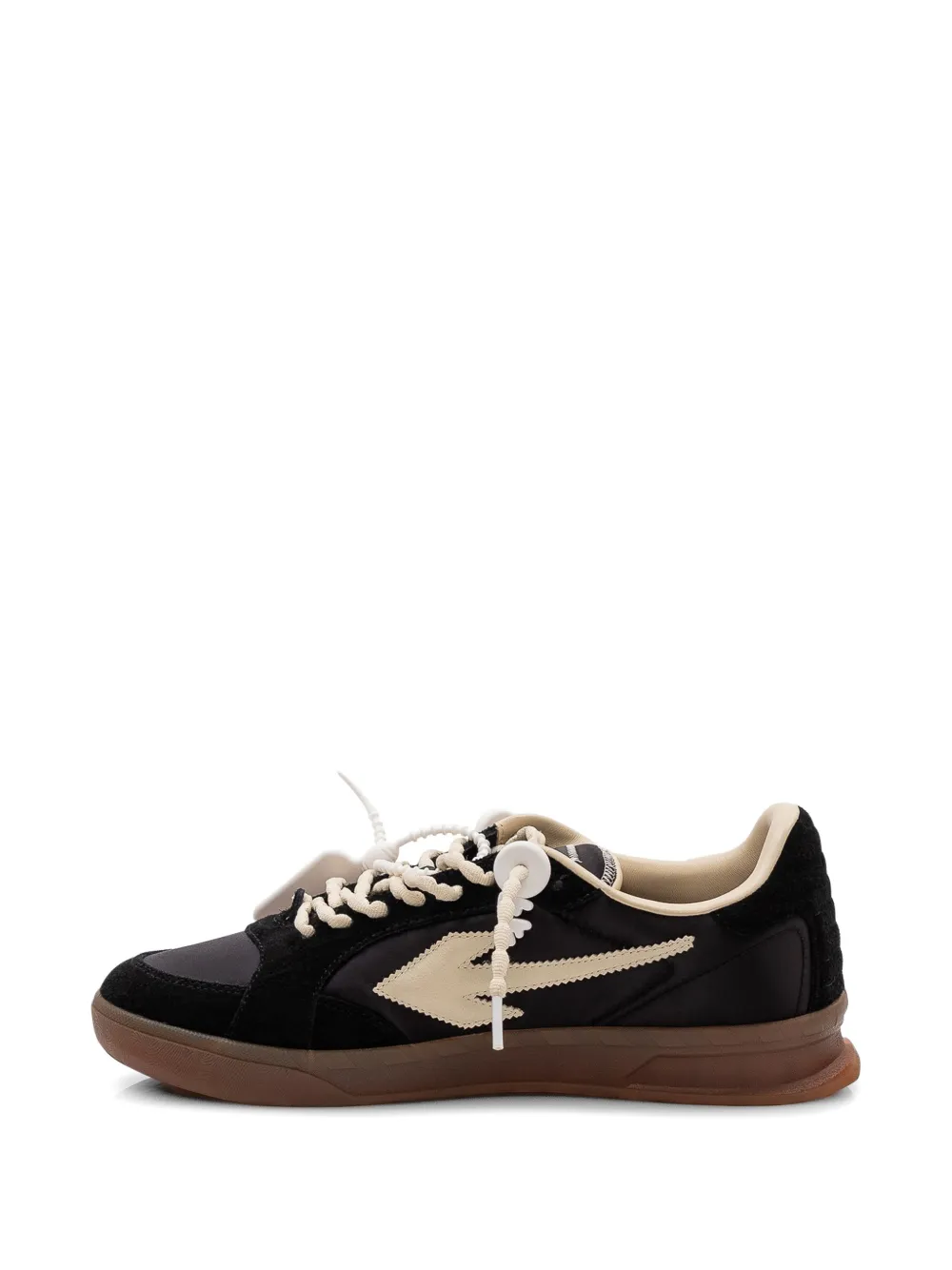 Off-White End of Play suède sneakers Zwart
