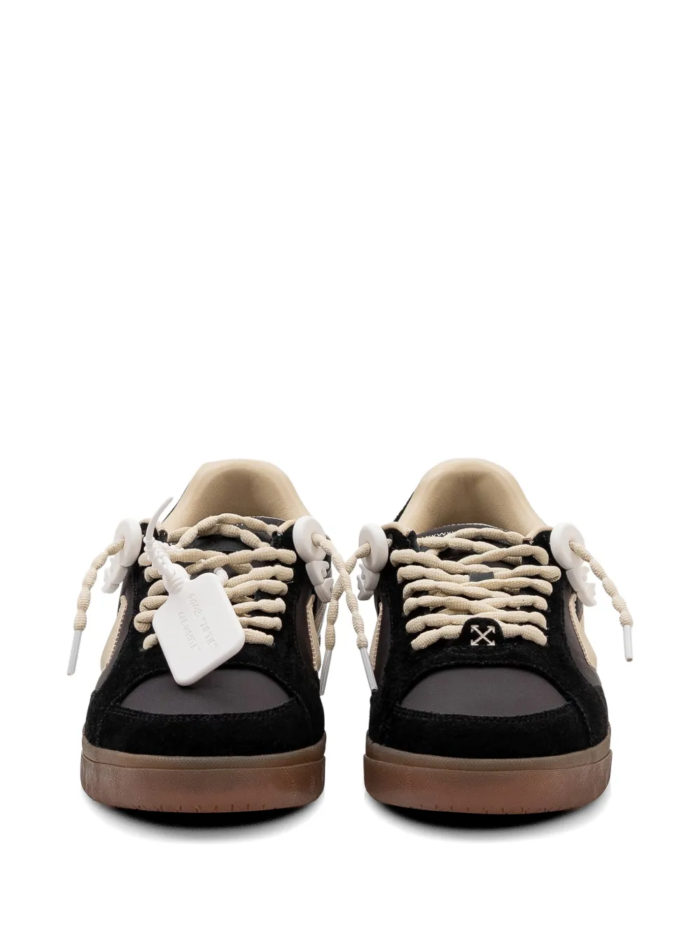 Off-White End of Play suède sneakers Zwart